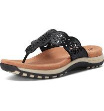 EARTH Sadie3 Sandal In Black Women's Size: 6.5