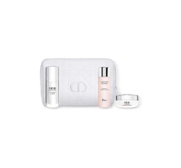 DIOR Capture 3-Piece Anti-Aging Skin Care Set, Bag Included
