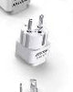 Conair Grounded Adaptor Plug (6-PK)- CONTINENTAL EUROPE