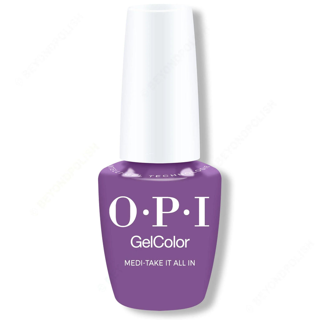 6-Pack OPI Gelcolor Intelli-Gel Nail Polish, Medi-take it All In GCF003 - 0.5 oz (15 mL)