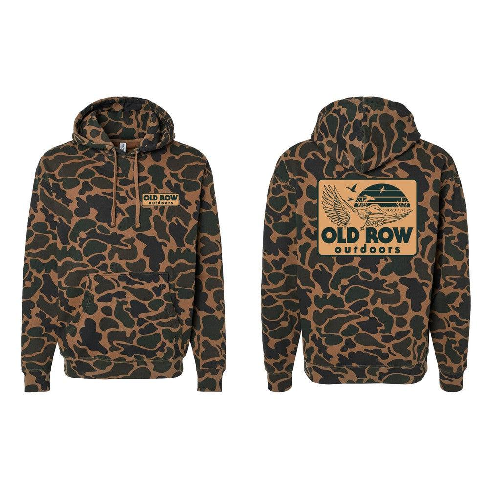 Old Row Outdoors Duck Camo Hoodie - Men's L