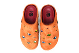 Men's Eyeball Mules by Esenes Worldwide - Orange - Size 9