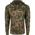 Drake Ol' Tom Performance Men's Hoodie - Mossy Oak Green Leaf (Size: X-Large)