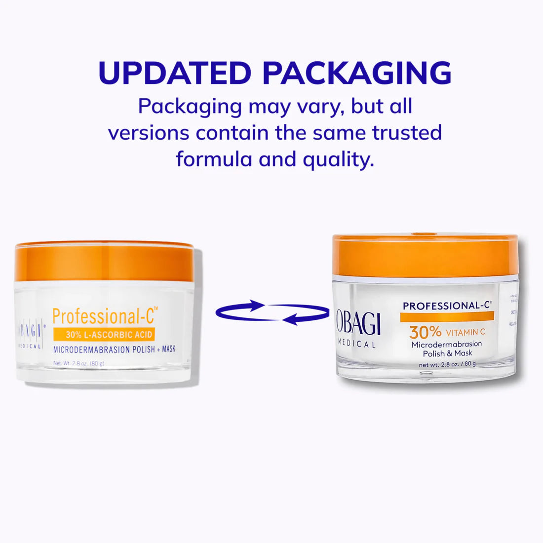 Obagi Professional-C Microdermabrasion Polish + Mask 30% Vitamin C – 2.8 oz