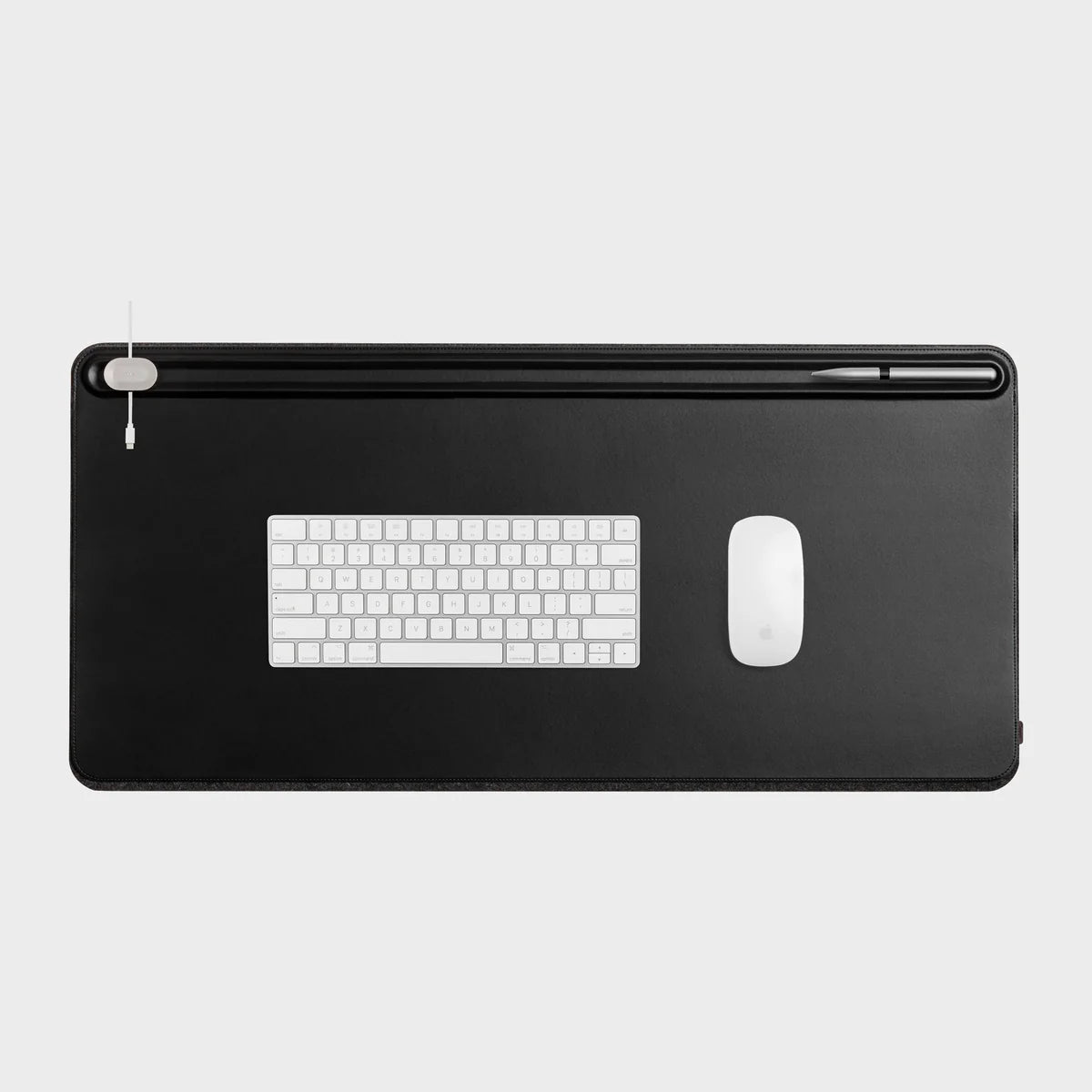 ORBITKEY Desk Mat - Black, 35" x 16.5"