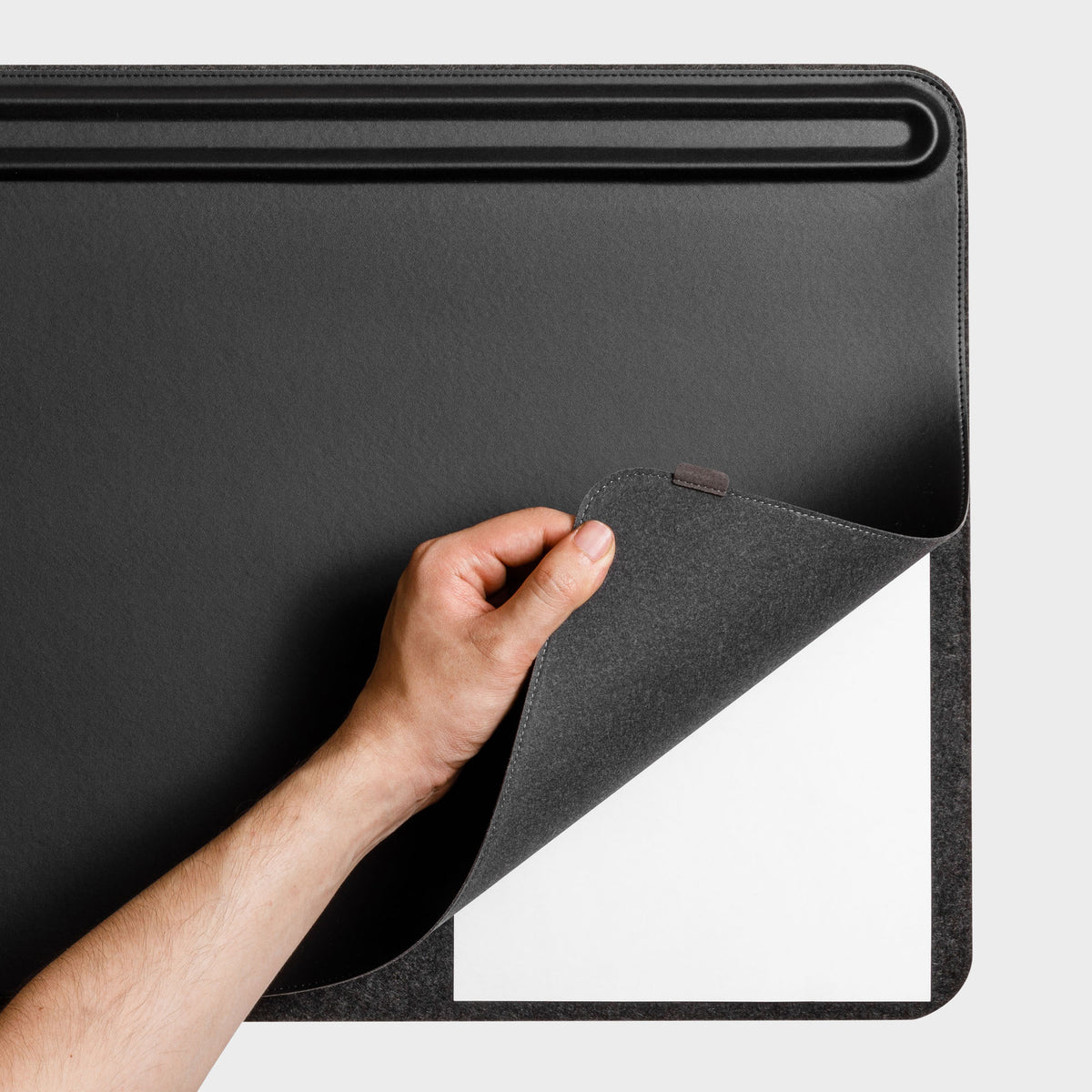 ORBITKEY Desk Mat - Black, 35" x 16.5"