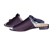 Sam Edelman Women's Theodora Sandals - Blue Geo Print - Size 9.5 M