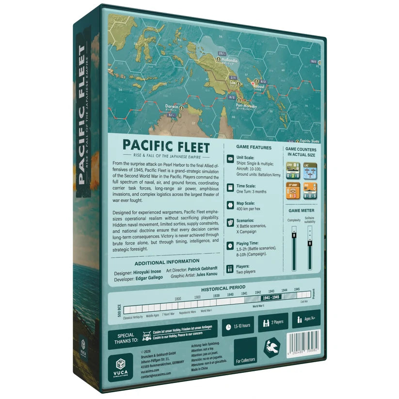 Pacific Fleet: Rise & Fall of the Japanese Empire Board Game