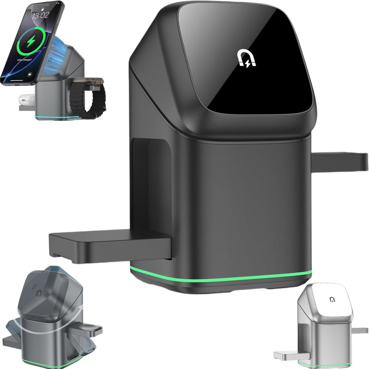 Peonly 3 in 1 Charger