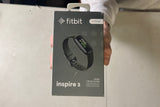 Fitbit Inspire 3 Health &-Fitness-Tracker with Stress Management, Workout Intensity, Sleep Tracking, 24/7 Heart Rate and more, Midnight Zen/Black One Size (S & L Bands Included)