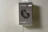 Fitbit Charge 6 Fitness Tracker with Google apps, Heart Rate on Exercise Equipment, 6-Months Premium Membership Included, GPS, Health Tools and More, Obsidian/Black, One Size (S & L Bands Included)