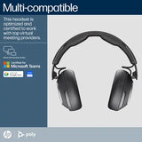 HP - Poly Voyager Surround 80 UC Microsoft Teams Certified USB-C Headset +USB-C/A Adapter