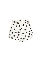 Amanda Uprichard Cara Shorts in Polka Dot - Large