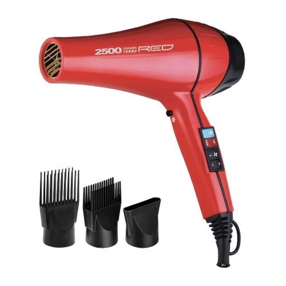 Red by Kiss 2500 Tornado Pro Hair Blow Dryer