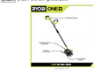 RYOBI 18V ONE+ Edger