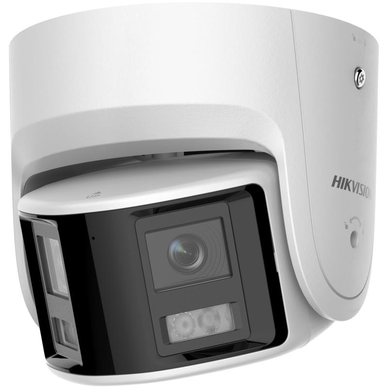 HikVision 6 MP Panoramic AcuSense Fixed Turret Network Camera