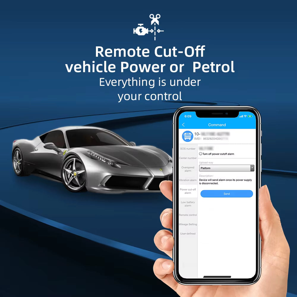 Jimi VL103D/M 4G Car GPS Tracker With Real-time Tracking Smart Alerts IP66 Waterproof Driving Behavior Remote Cut-Off Free APP