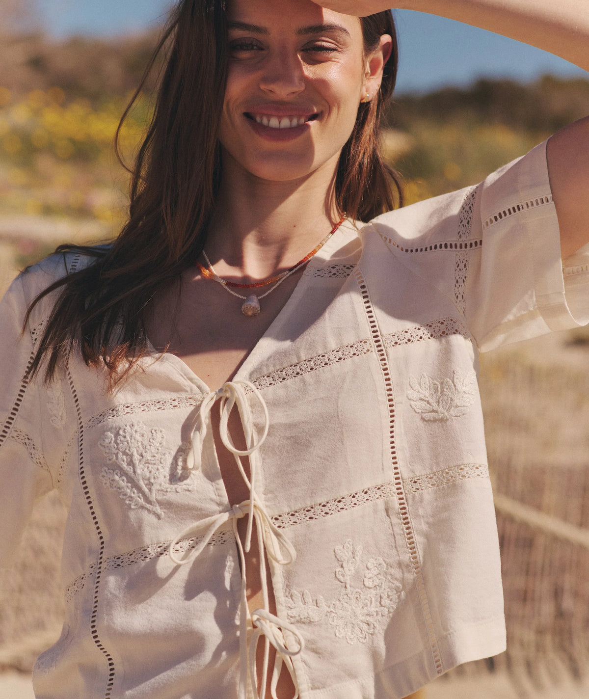 Marella Embroidered Top Size X-Large