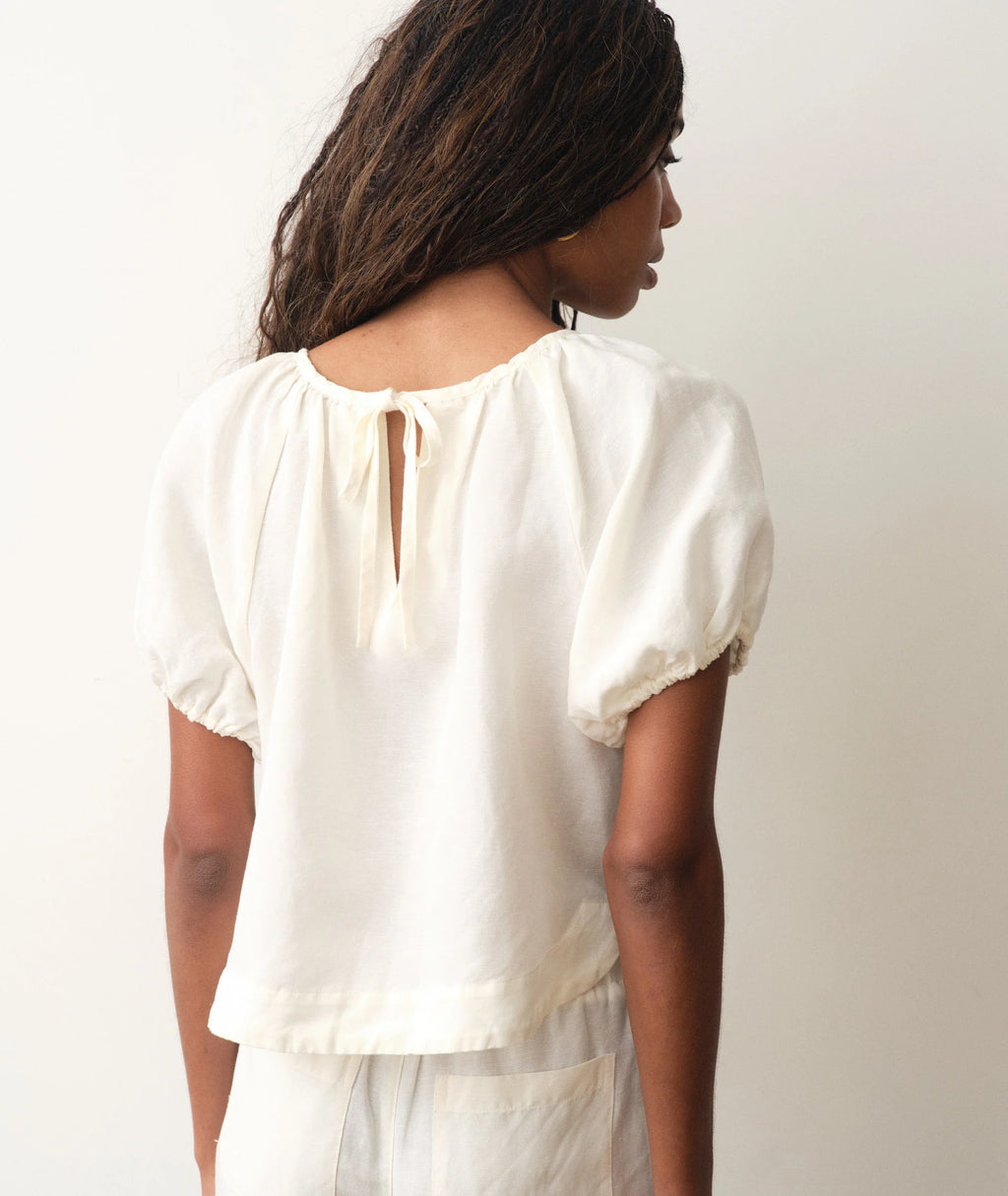 MARINE LAYER Rosa Linen Top Size X-Large