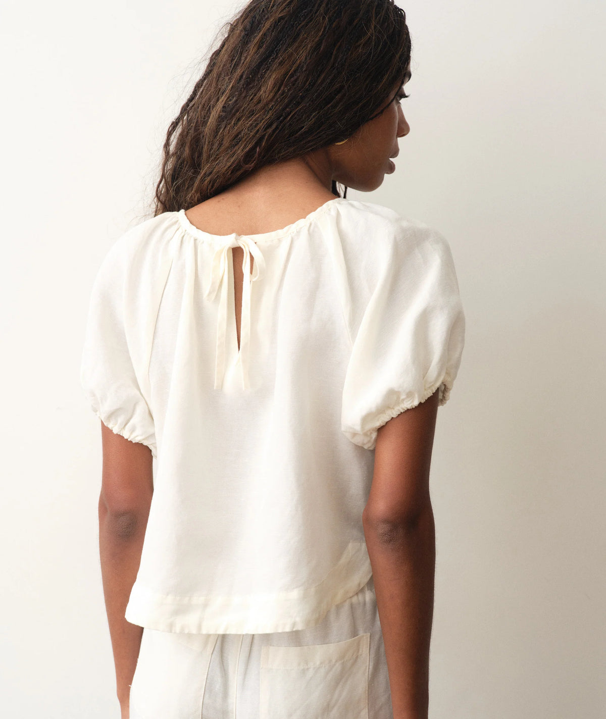 MARINE LAYER Rosa Linen Top Size X-Large