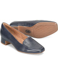 Sofft Leather heeled loafer  Size 8.5