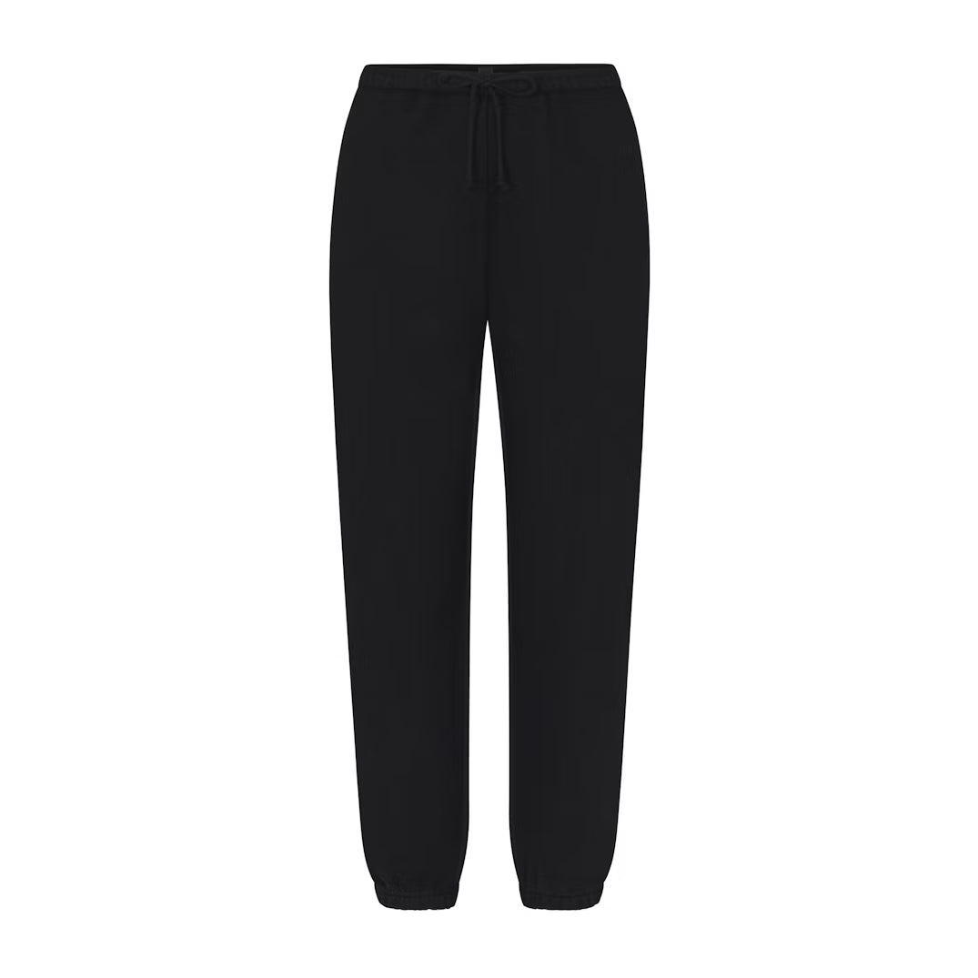 Skims Women's Cotton Fleece Classic Jogger - Onyx