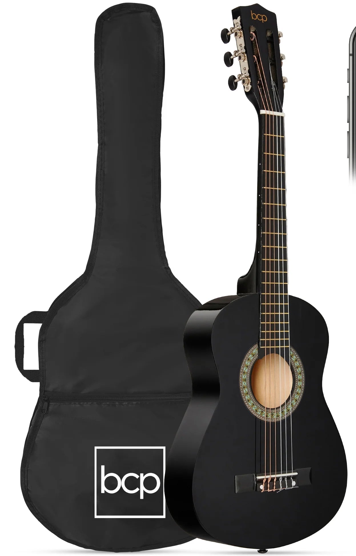 bcp Kids Acoustic Guitar Beginner Starter Kit w/ Carrying Case - 30in