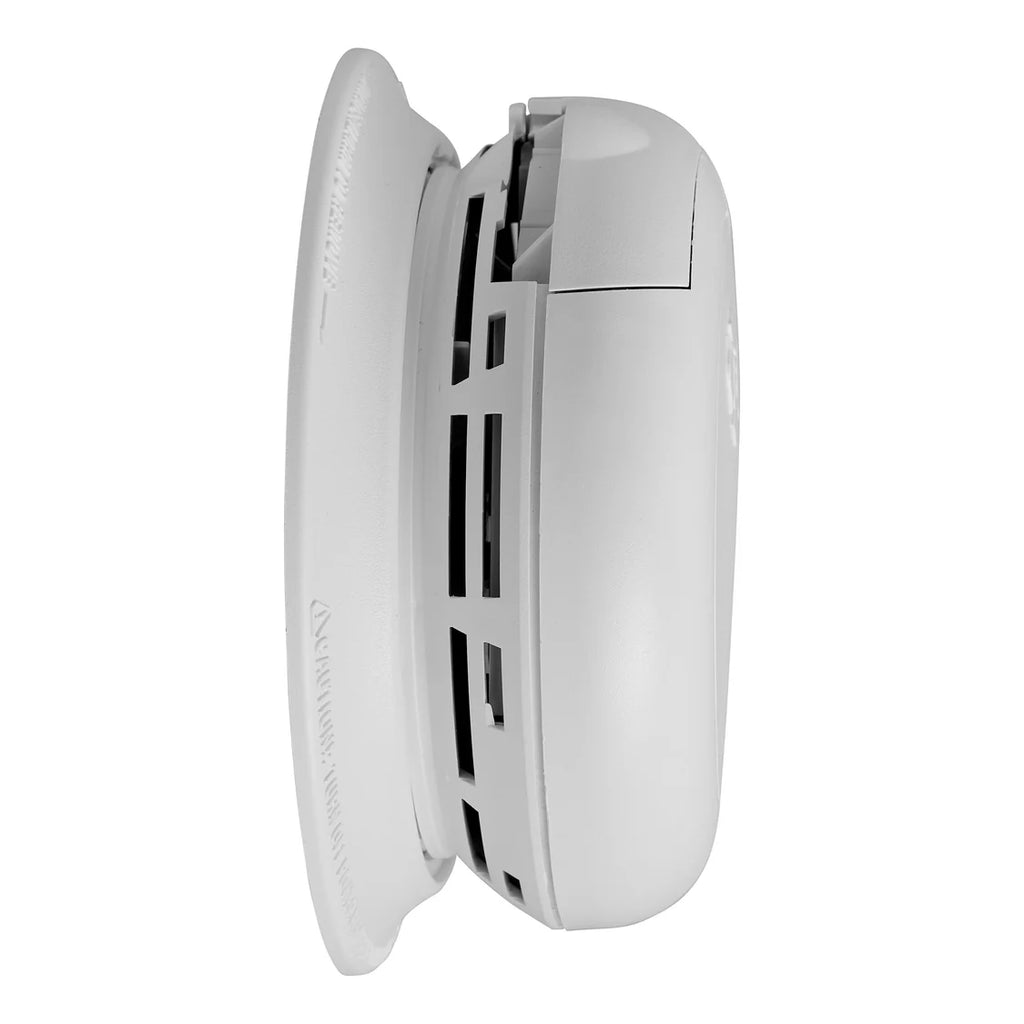 SMCO100V-AC BRK Interconnect Hardwire Combination Smoke & Carbon Monoxide Alarm with Voice Alerts