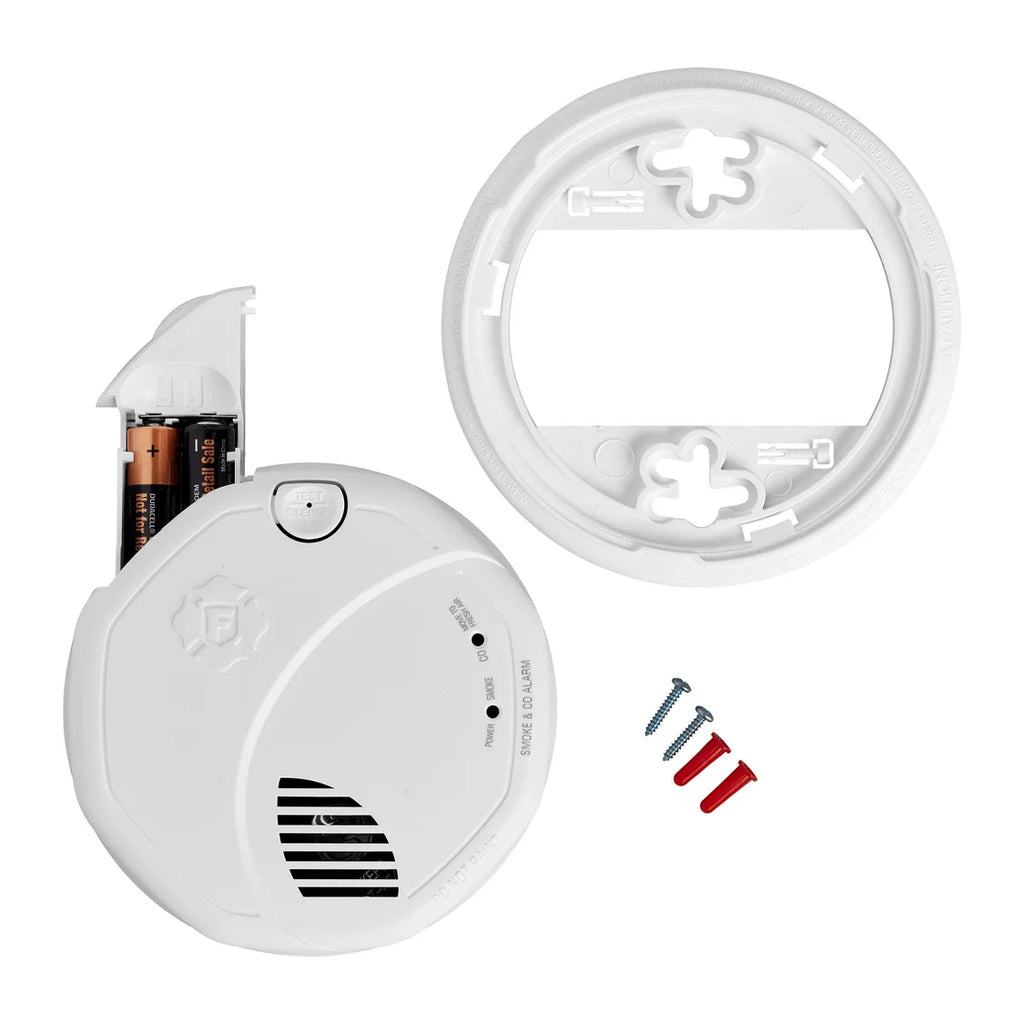 BRK SMCO500V Wireless Smoke & CO Alarm with Voice Alerts, 1- Pack