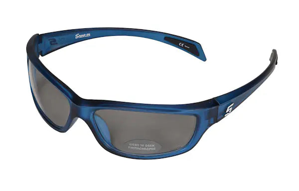 Sleeker Protective Glasses (Blue/Photochromatic Light-to-Dark Lens)