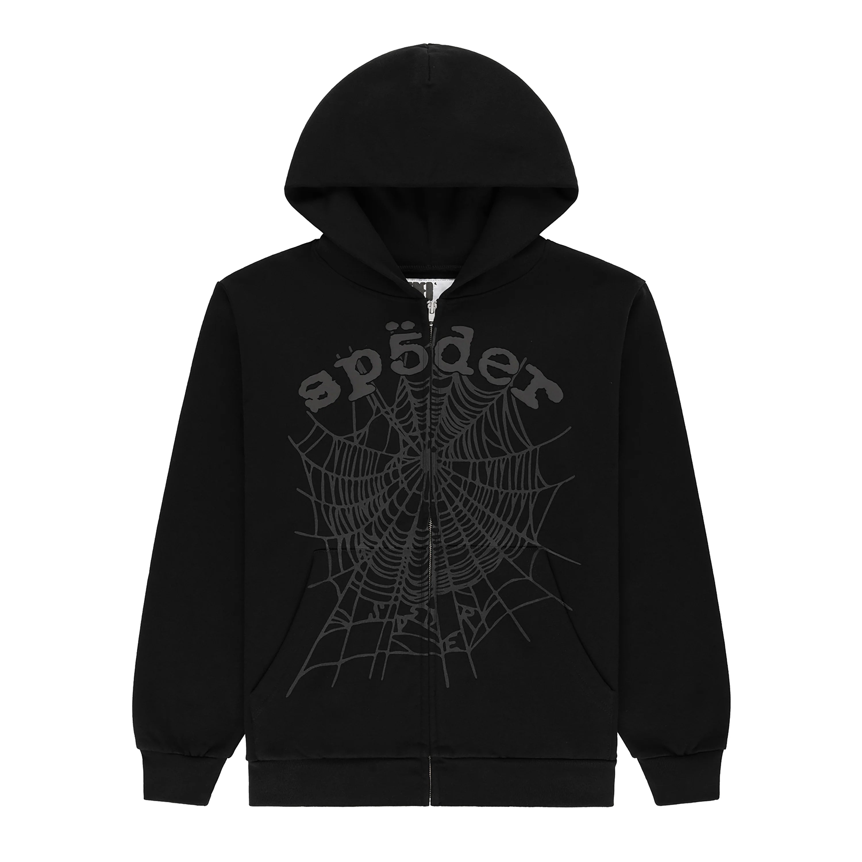 Sp5der OG Web V2 Phantom Zip Up Hoodie