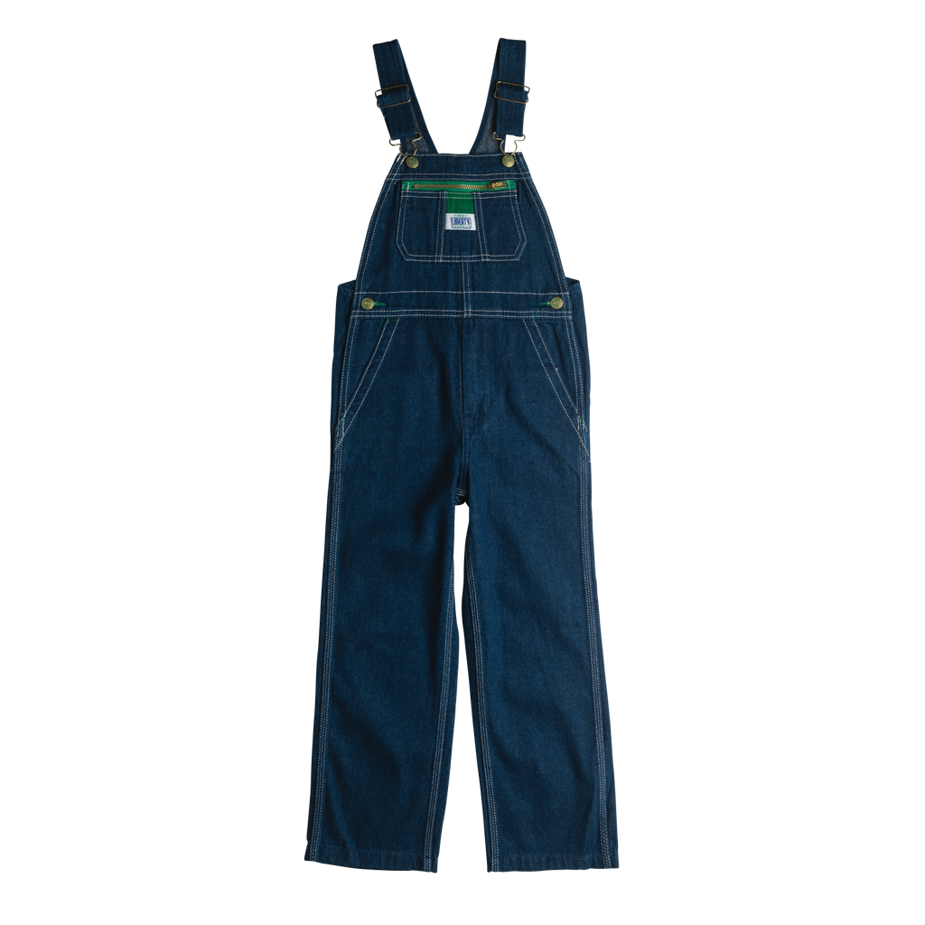 Liberty® Preschool Denim Bib Overall - Denim - Size 6 YTH