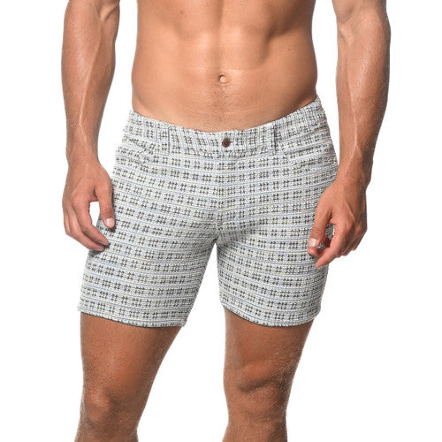 ST33LE Limited Edition 5" Inseam Stretch Knit Shorts, Size 36