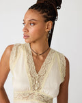 Steve Madden - Women's Elinor Top Cream, Medium