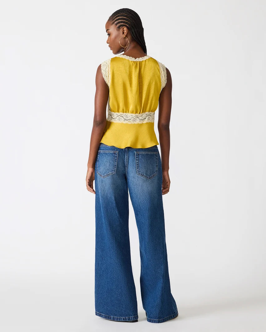 Steve Madden - Elinor Top Oilslick, Medium