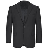 Men's Renoir Two Piece Black Classic Fit Suit - Size R58/52