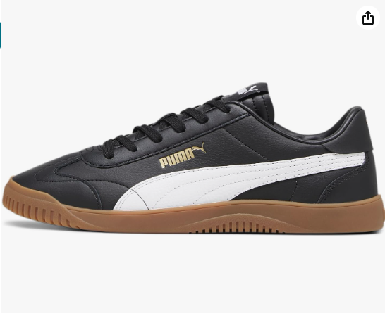 Puma Super Liga OG Retro Sneaker - Men's Size:9 Color: Black & White (New)