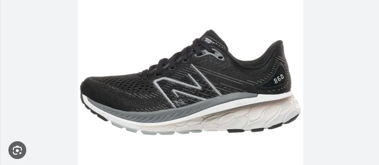 New Balance Women's Fresh Foam X 860 V13 Running Shoe Size:8 Color Black (new)