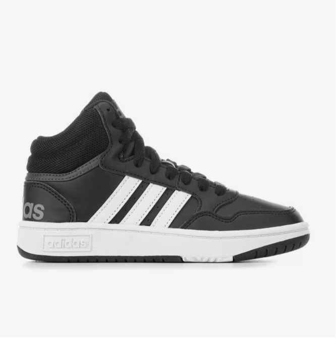 Adidas Unisex-Child Hoops 3.0 Mid Basketball Shoe Size:11k Color: Black (New)