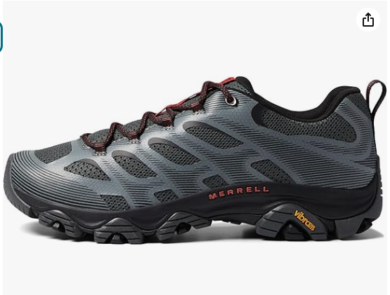 Merrell Men's Moab 3 Edge Hiking Shoes  Size: 10.5 Color Grey (New)