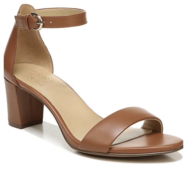 Naturalizer VERA DRESS SANDAL Womens Size:9.5w Color: Brown (New, RB)