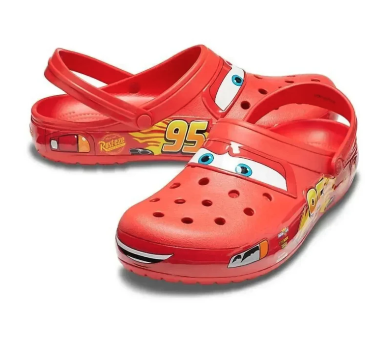 Crocs Classic Lightning McQueen Clog Unisex:M4/W6 Color: Red (New RB)