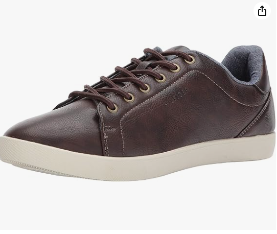 Tommy Hilfiger Premium Cognac  Leather Cupsole Shoes Size: 10.5 Color: Brown (New, LU, RB)