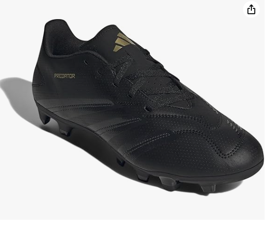 adidas Predator Club FxG Soccer Cleats mens Size:9 Color:black (new)