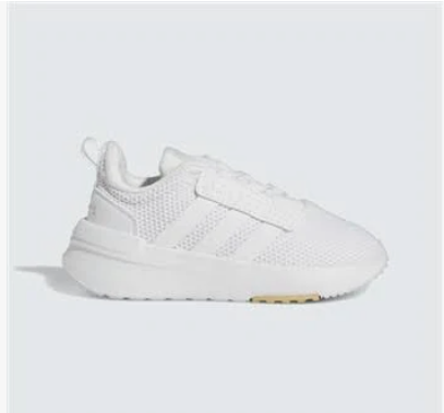 Adidas Racer TR21 - Infant - White/Grey New Size 5.5 (Damaged Box)