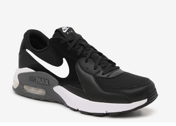 NIKE MENS AIR MAX EXCEE SNEAKER Size: 11.5, Black/Grey/White (New RB)