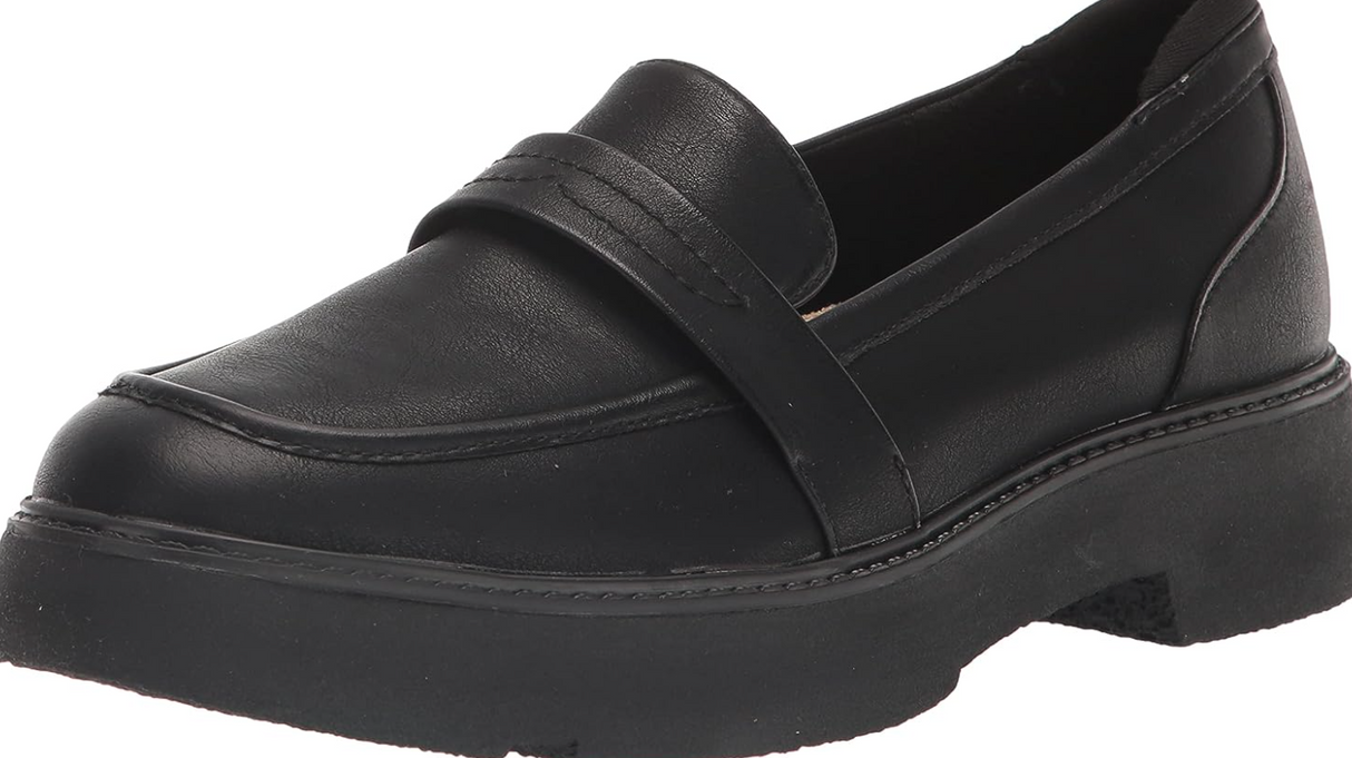 Dr. Scholl's Shoes Womens Vibrant Loafer Black Synthetic 8.5 M (New, RB)