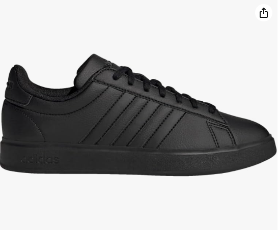 Adidas Men's Grand Court 2.0 Size: 7.5, Black (New, RB)