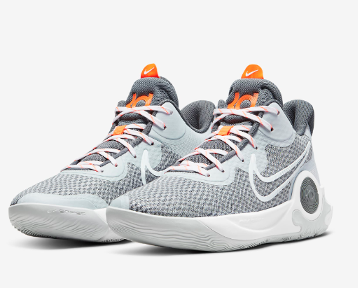 Nike Men's KD Trey 5 IX Basketball Sneakers, Pure Platinum/White-Cool Grey, 9.5 M US (New)