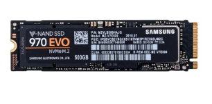 Samsung 970 EVO V-NAND SSD 500GB NVMe M.2 Model: MZ-V7E500 SN:  38443W (NEW, IN REPLACEMENT BOX)